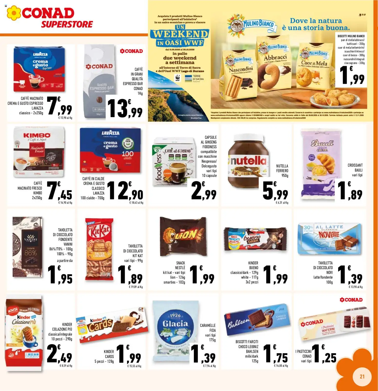 Volantino Conad del 07/10/2026 | Pagina: 21