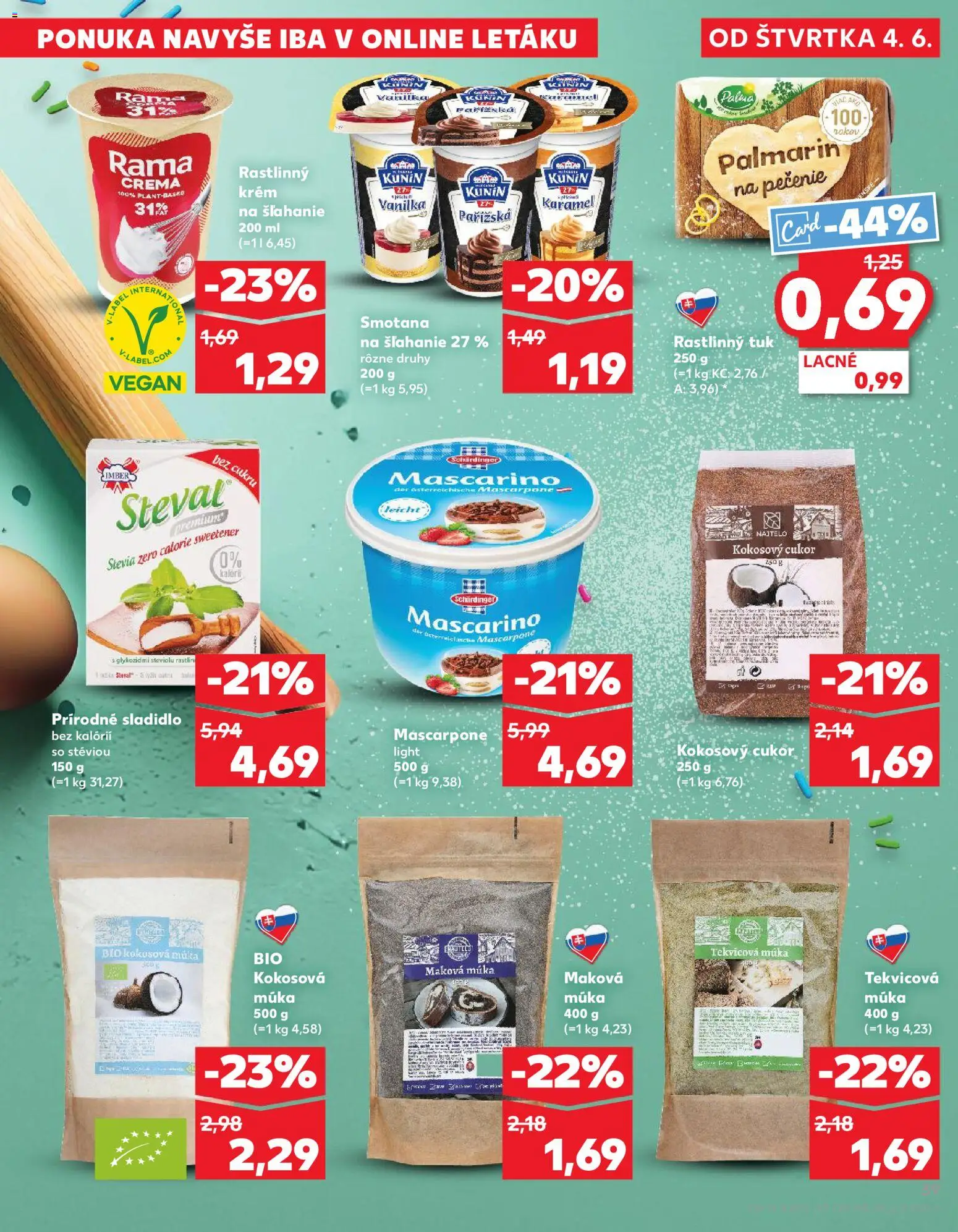 Nové Kaufland akcie – leták je platný od 04.06.2026 | Strana: 39