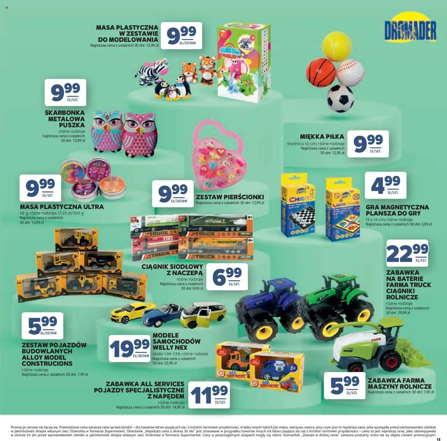 Stokrotka gazetka - Dzień Matki i Dziecka od 21.05.2026 | Strona: 13 | Produkty: Gra, Stokrotka, Baterie, Gry