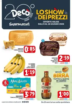 Anteprima del volantino Decò volantino Supermercati Puglia valido a partire dal 08.06.2026