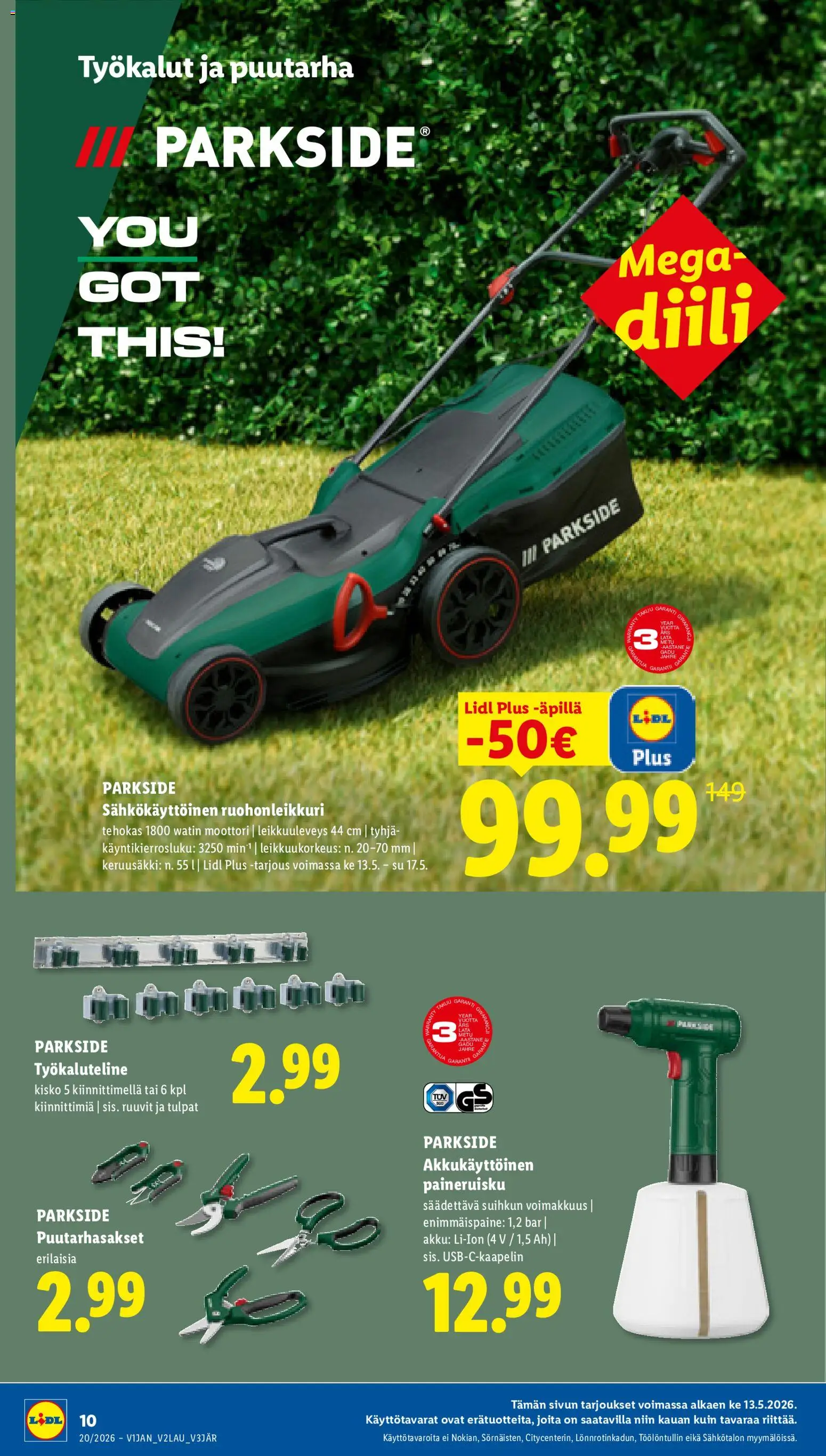 Lidl tarjoukset - Tampere – voimassa 13.05.2026 alkaen | Sivu: 14