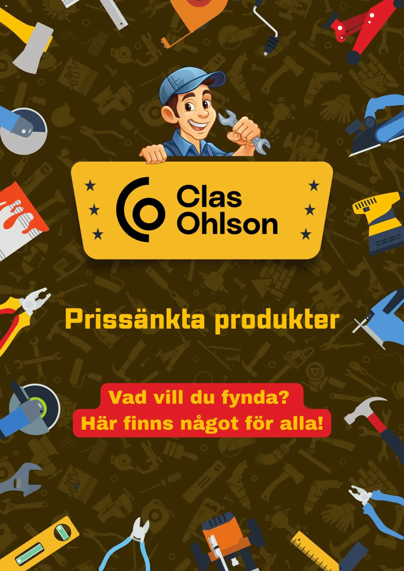 Clas Ohlson reklamblad aktuell från 21/09/2026 | Sida: 1