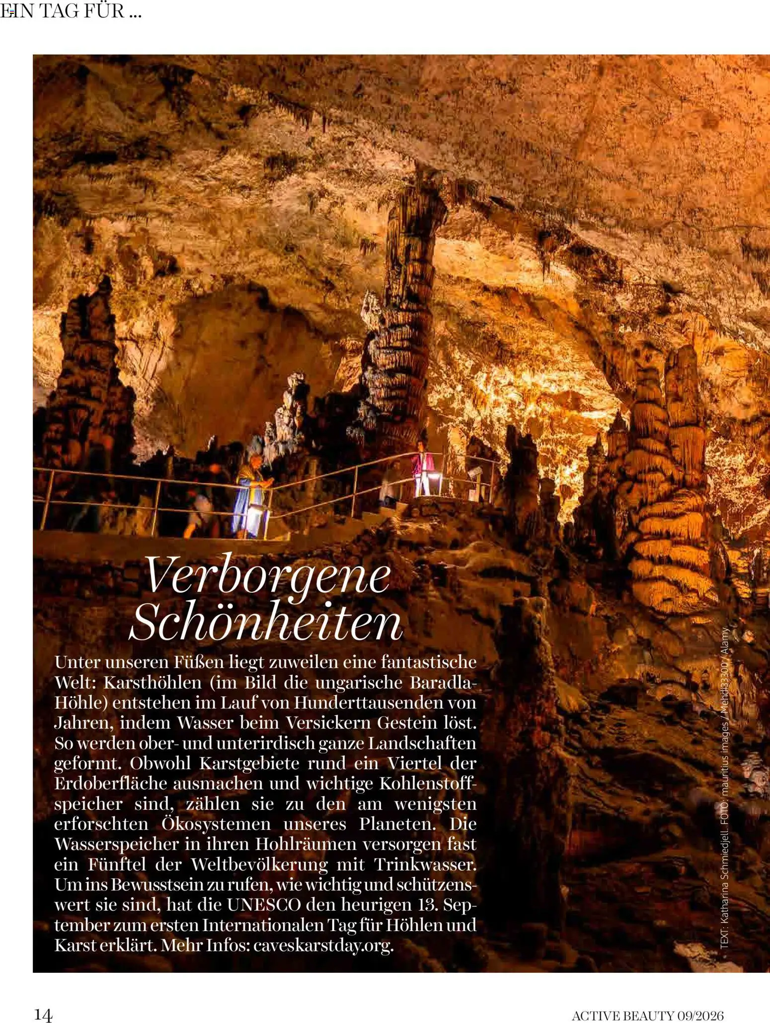 dm drogerie markt Active Beauty Magazin 09/2026 gültig ab 01.09.2026 | Seite: 14 | Produkte: Wasser