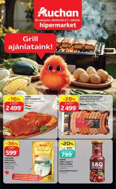 Auchan - Grill Ajánlataink - amely érvényes a következő dátumtól: 21.05.2026