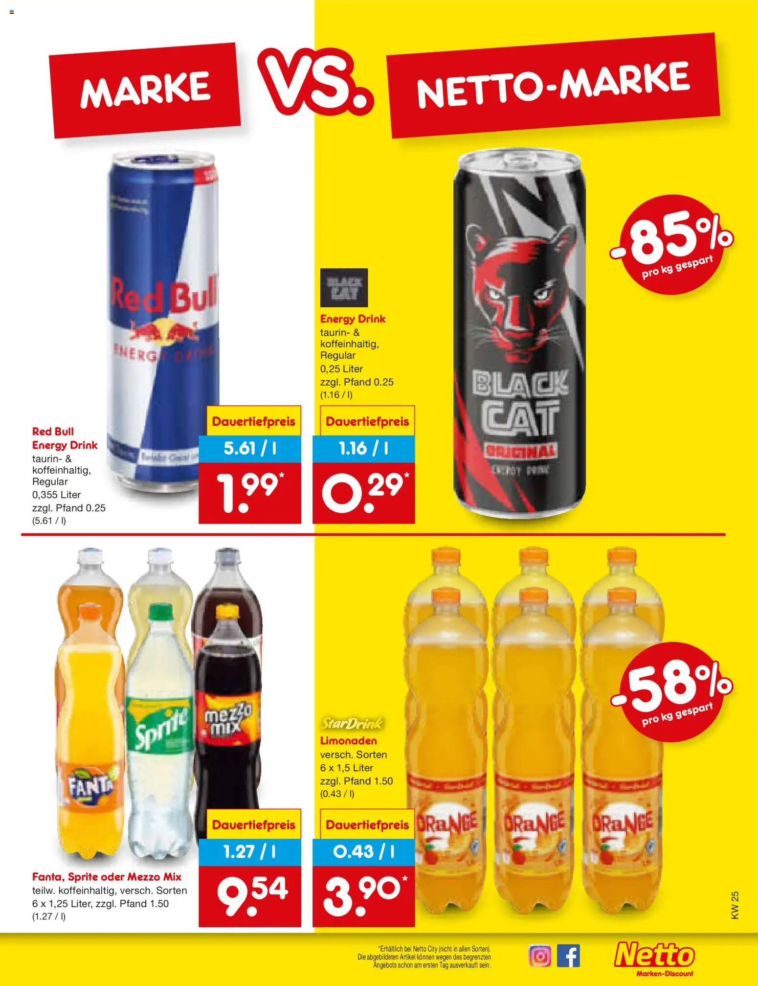 Netto Marken-Discount Prospekt – gültig ab 15.06.2026 | Seite: 59 | Produkte: Mezzo mix, Fanta, Sprite, Oder mezzo mix