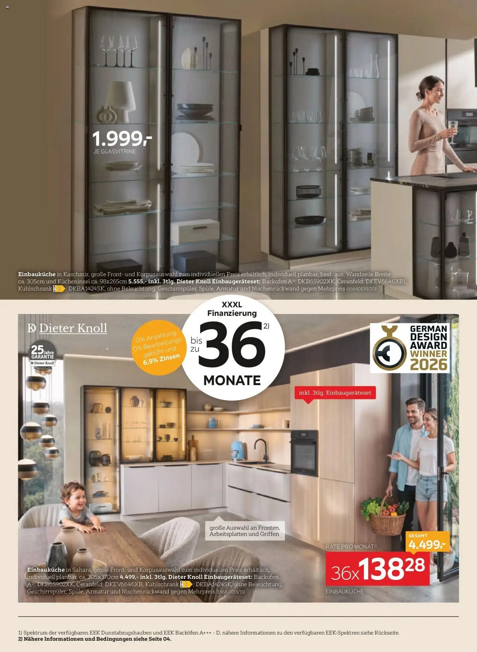 XXXLutz Küchen von 06.10.2026 - Aktuelle Angebote | Seite: 2 | Produkte: Kühlschrank
