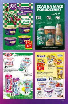 Pogląd oferty "Auchan gazetka - Znane Marki Hipermarket" - ważna od 11.06.2026 | Strona: 11 | Produkty: Jogurt grecki, Jogurt, Kawa, Twaróg