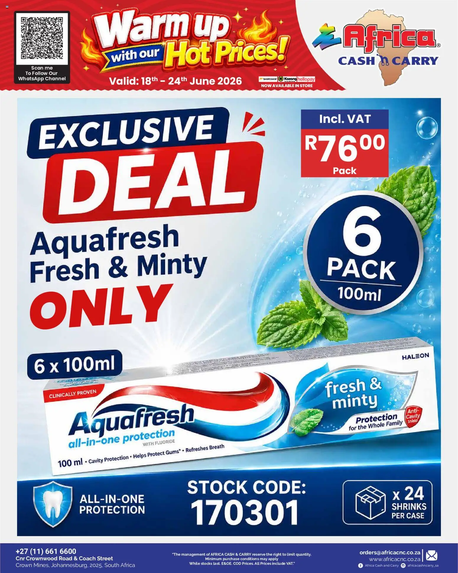 New Africa Cash & Carry catalogue – valid from 18.06.2026 | Page: 16