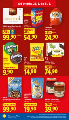 Náhled letáku ALLNATURE Kokosové chipsy s karamelem, 40 g, 100 g = 49,75 Kč od 28.05.2026 | Strana: 22