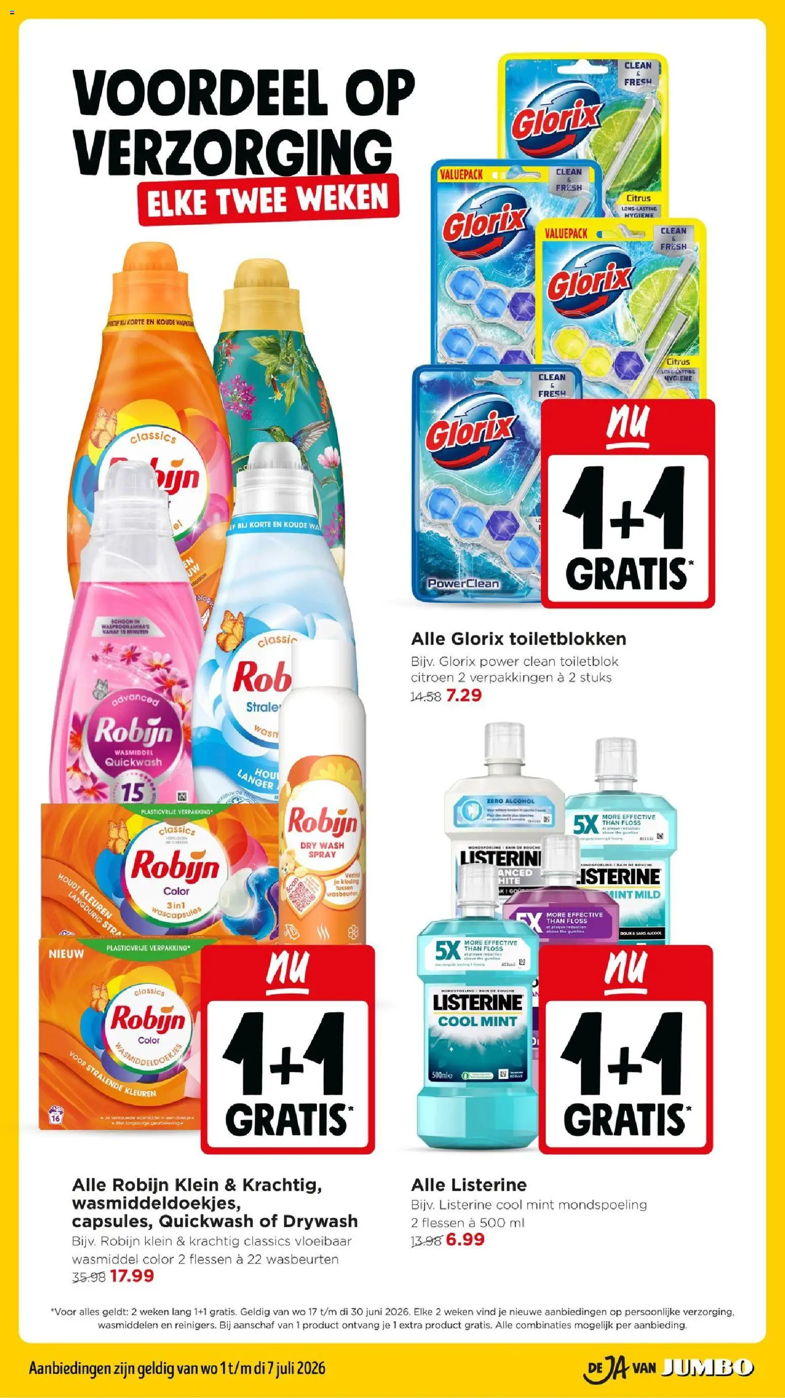 {H1} | Pagina: 35 | Producten: Wasmiddel, Citroen, Robijn, Mondspoeling