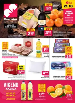 Mercator katalog akcije – veljaven od 22.10.2026