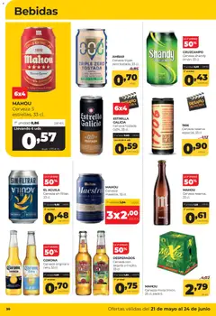 Vista previa Alimerka folleto Asturias válido desde el 21.05.2026 | Página: 32 | Productos: Cerveza, Παρμεζάνα