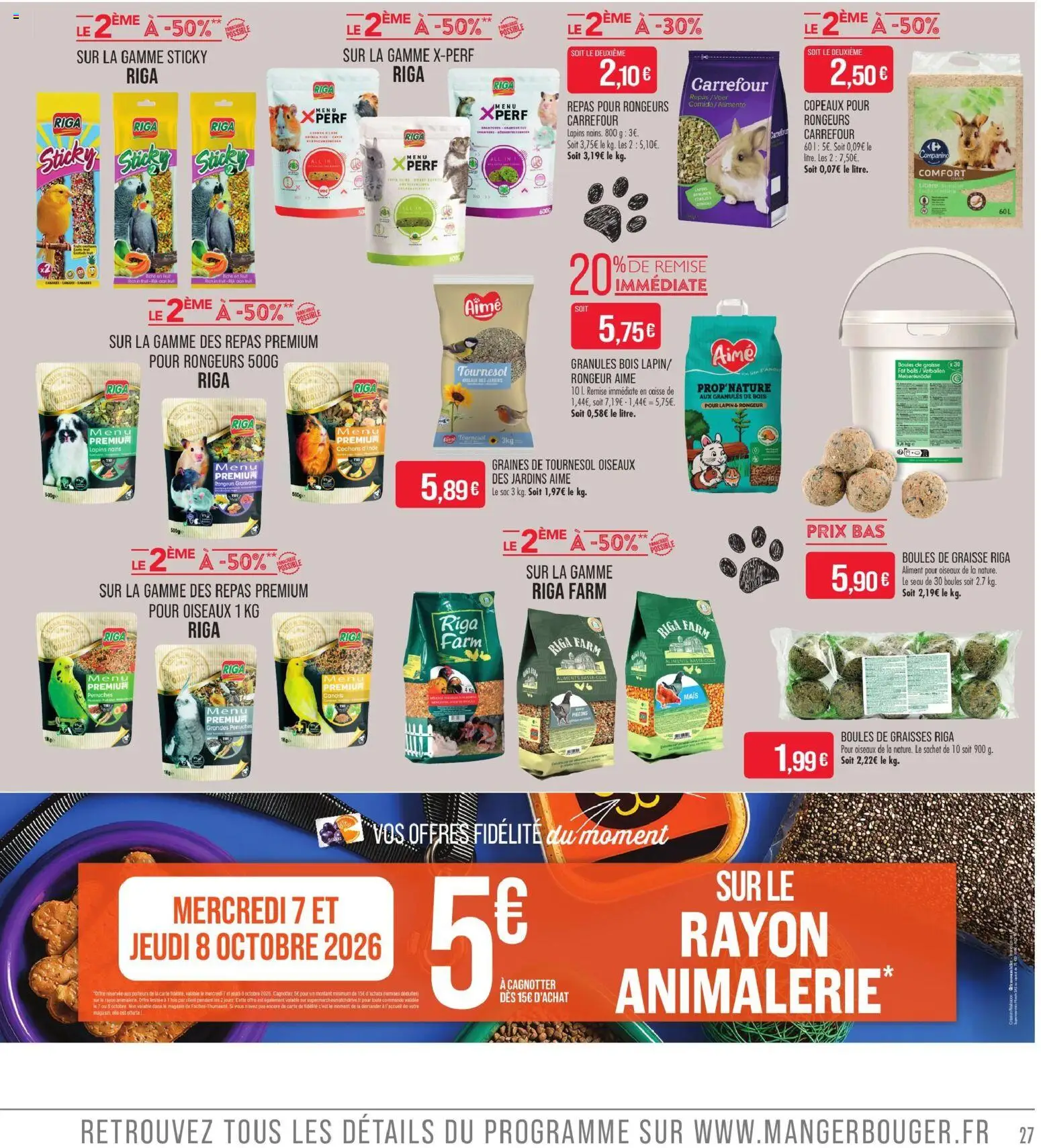 {H1} | Page: 27 | Produits: Sac, Graines, Lapin, Granules de bois