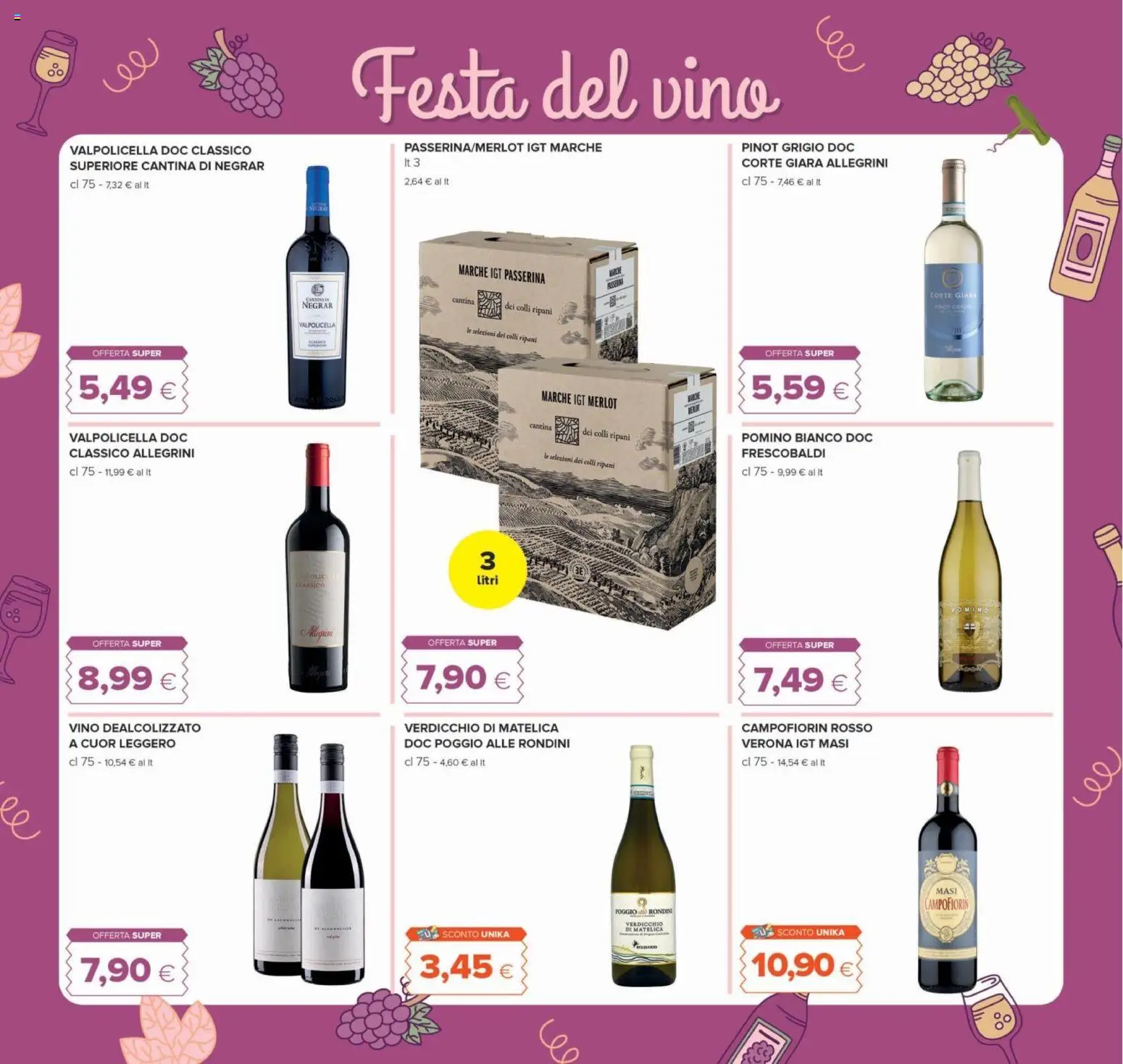 Volantino Oasi del 22/10/2026 | Pagina: 20 | Prodotti: Vino