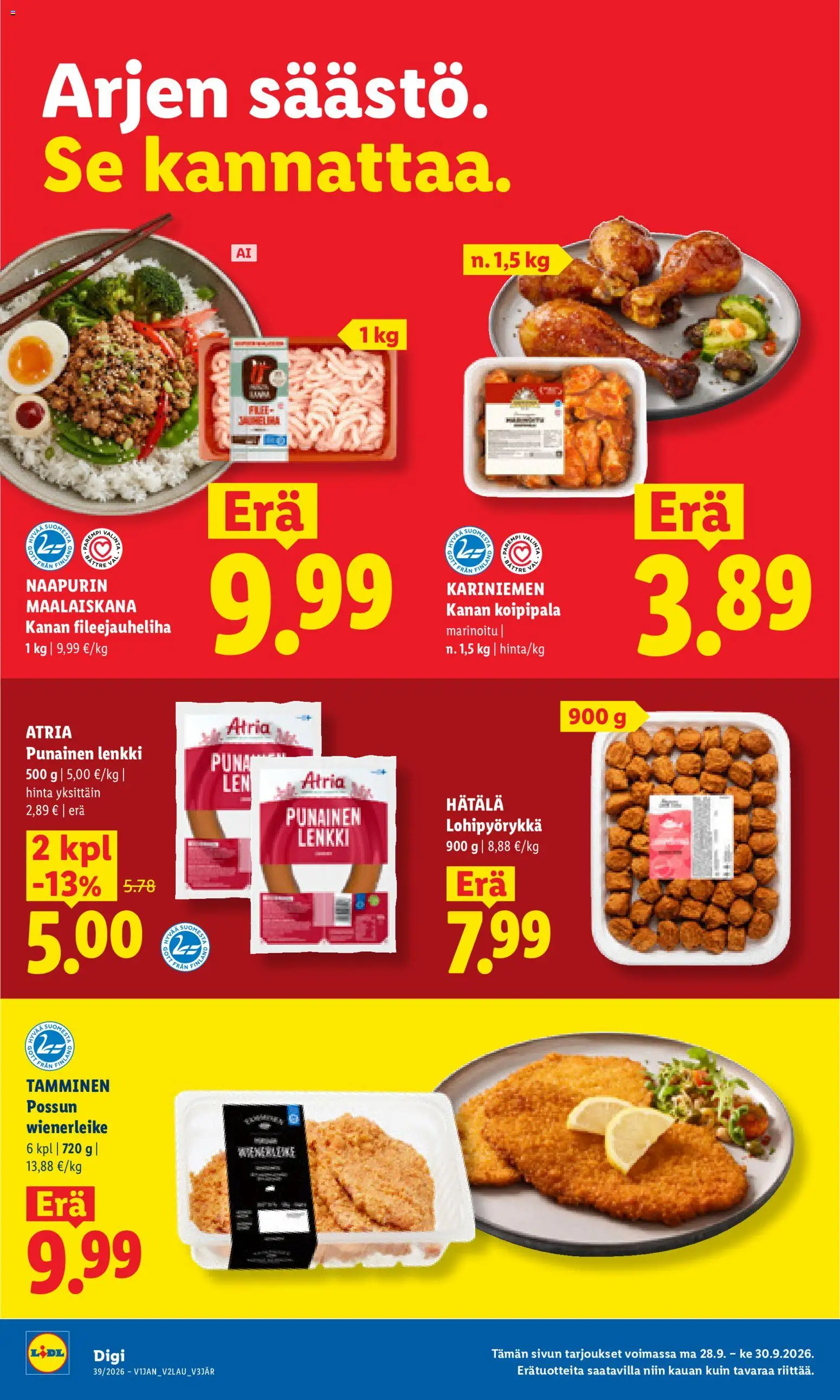 Lidl tarjoukset – voimassa 28/09/2026 alkaen | Sivu: 4