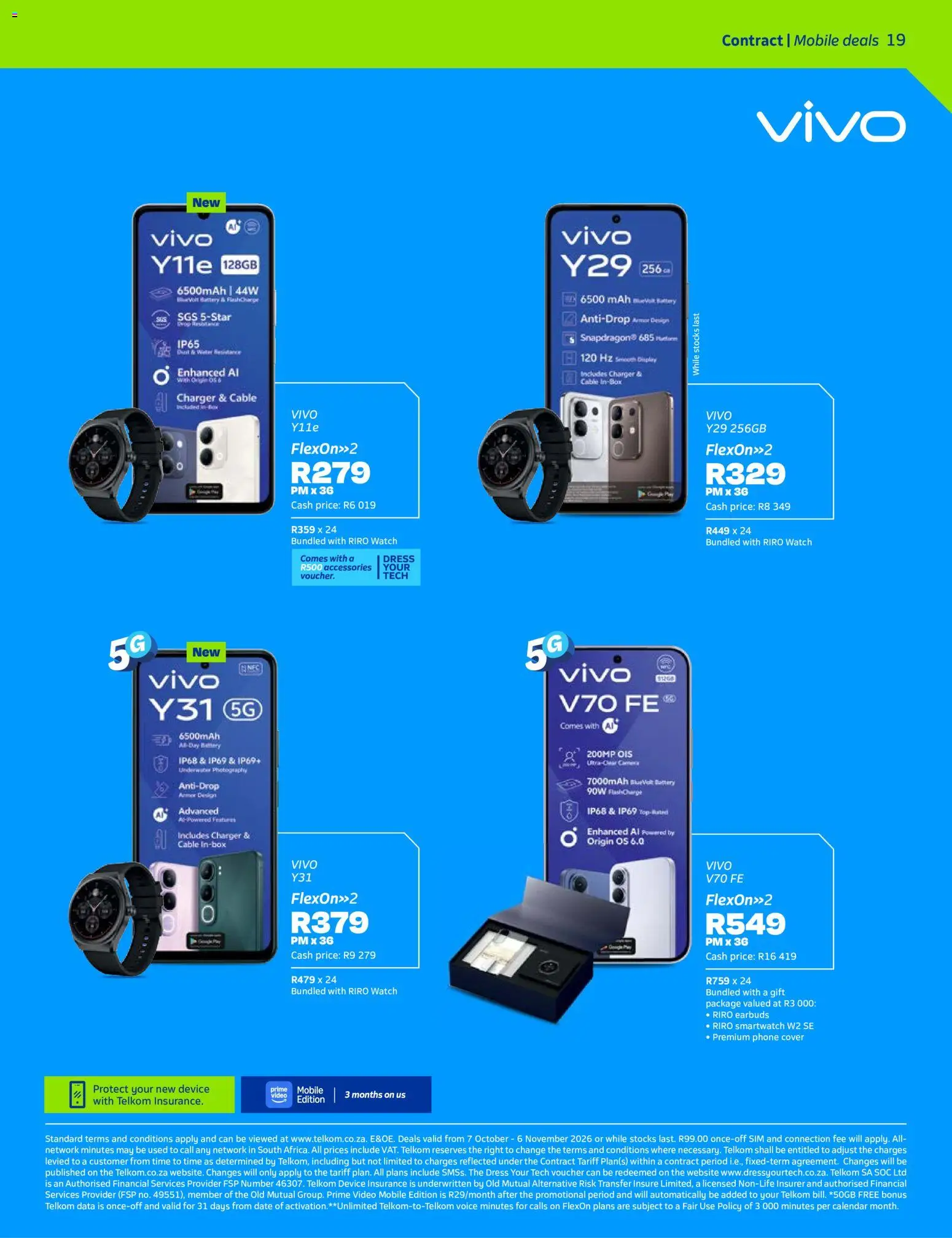 New Telkom catalogue – valid from 07/10/2026 | Page: 19 | Products: Cover, Camera, Box, Battery