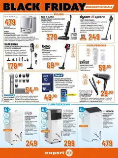 Anteprima del volantino Expert volantino valido a partire dal 18/06/2026 | Pagina: 30 | Prodotti: Spazzola, Regolabarba, Telecomando, Epilatore
