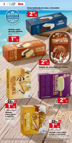 Vista previa Tarta laminada de nata y chocolate, Tarta laminada 525 g válido desde el 27.05.2026 | Página: 2