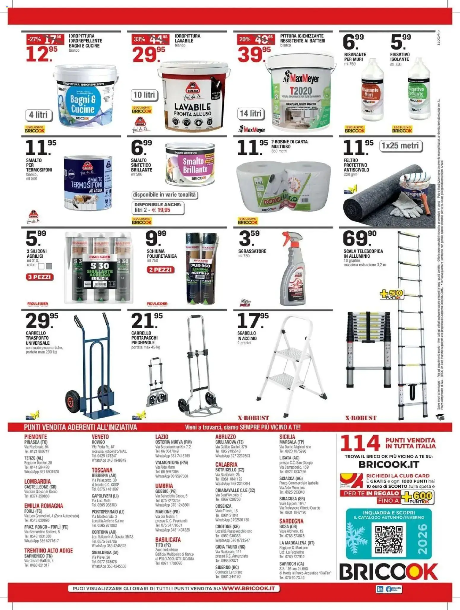Nuovo Brico OK volantino attuale dal 08/10/2026 > offerte anteprima 🛍️ | Pagina: 8 | Prodotti: Sgrassatore, Polo, Pittura, Scala