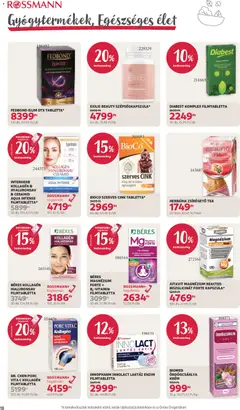 Rossmann akciós újság - amely érvényes a következő dátumtól: 2026.08.03. | Oldal: 20 | Termékek: Kollagén, Bor, Tea, Só