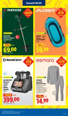 LIDL - Prévisualisation de PARKSIDE Débroussailleuse sans fil 2 en 1, L'unité. valide à partir de 28.05.2026 | Page: 51 | Produits: Débroussailleuse