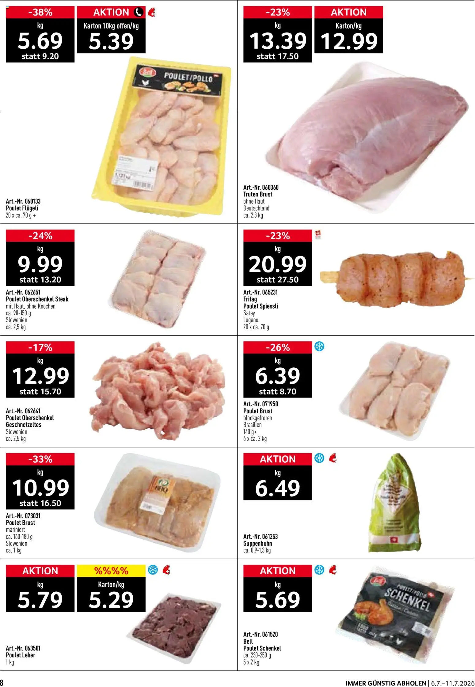 🛍️ Prodega aktionen ab 06.07.2026 » Entdecken Sie exklusive Rabatte und sparen Sie noch heute! 💰 | Schweiz
