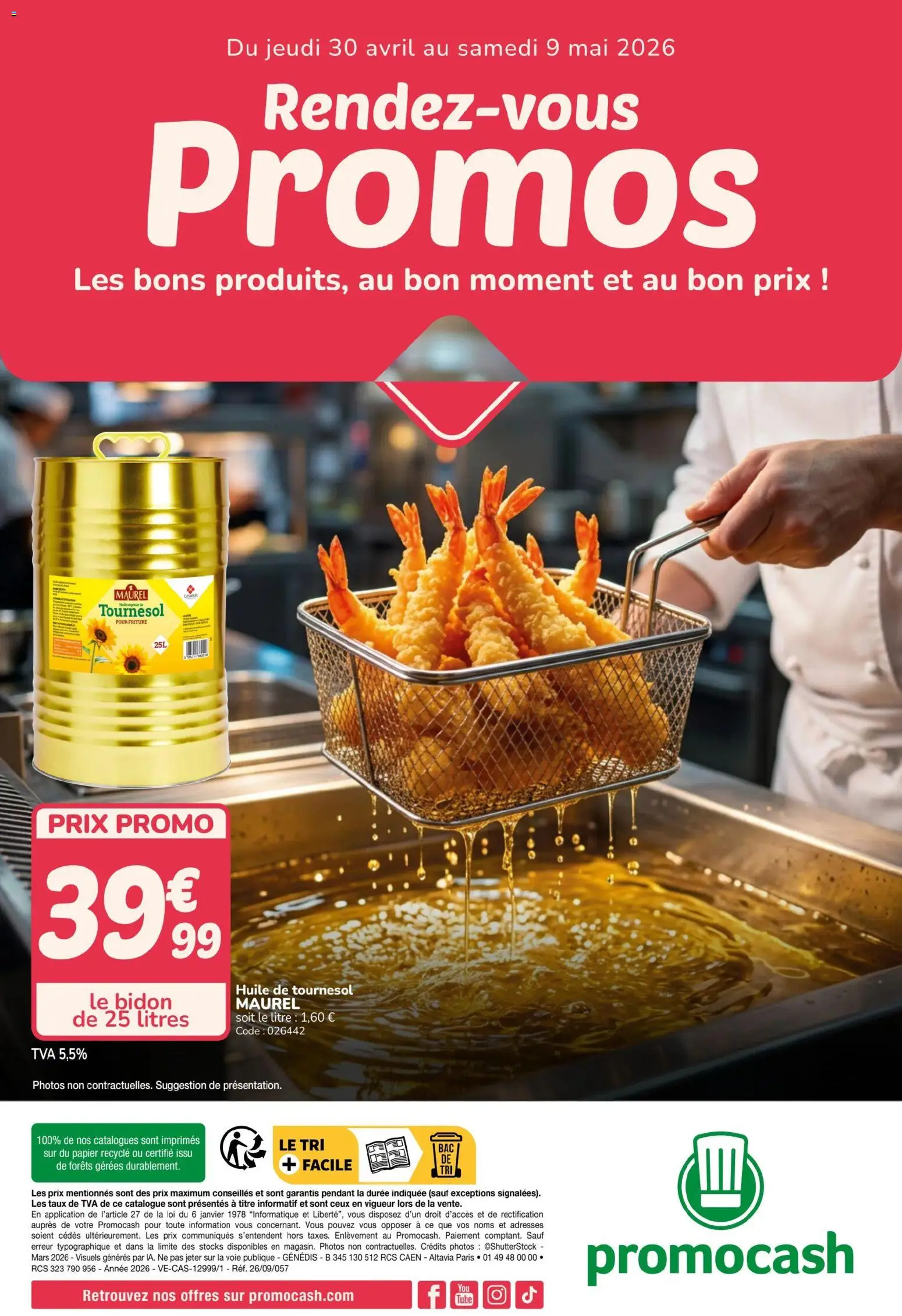 {H1} | Page: 13 | Produits: Huile de tournesol, Huile