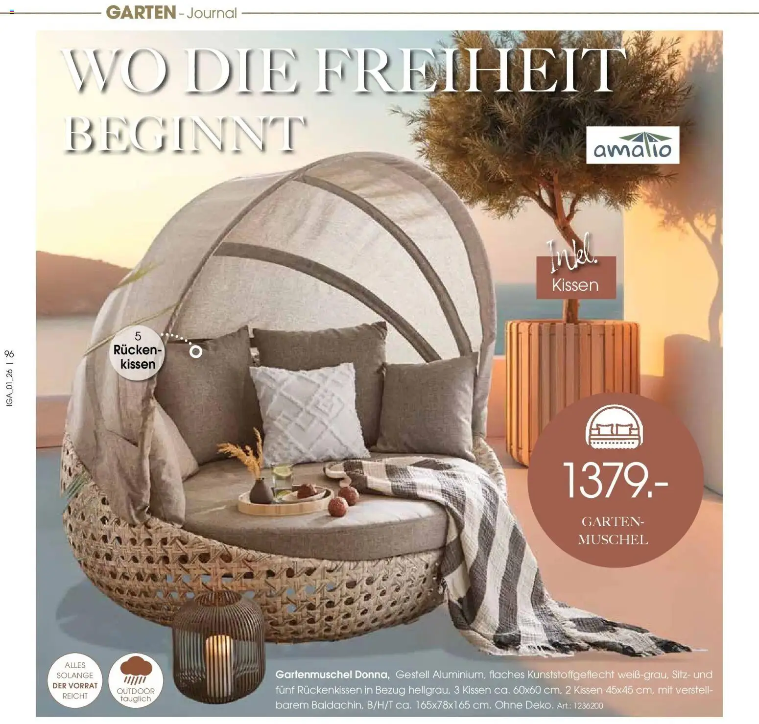 Zurbrüggen Garten Unna – gültig ab 19.03.2025 | Seite: 96 | Produkte: Kissen