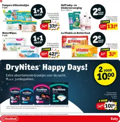 Kruidvat folder - Voorbeeld van een folder van Kruidvat, geldig van 22/09/2026 | Pagina: 44 | Producten: Pampers, Babydoekjes, Bed, Kan