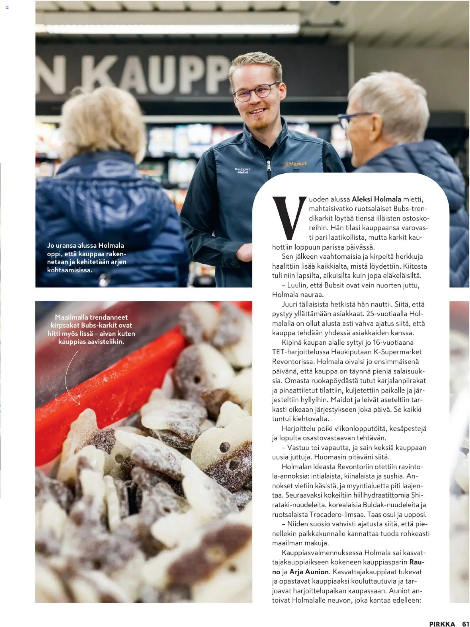 K-Citymarket tarjoukset - Pirkka – voimassa 06.05.2026 alkaen | Sivu: 61 | Tuotteet: Karkit