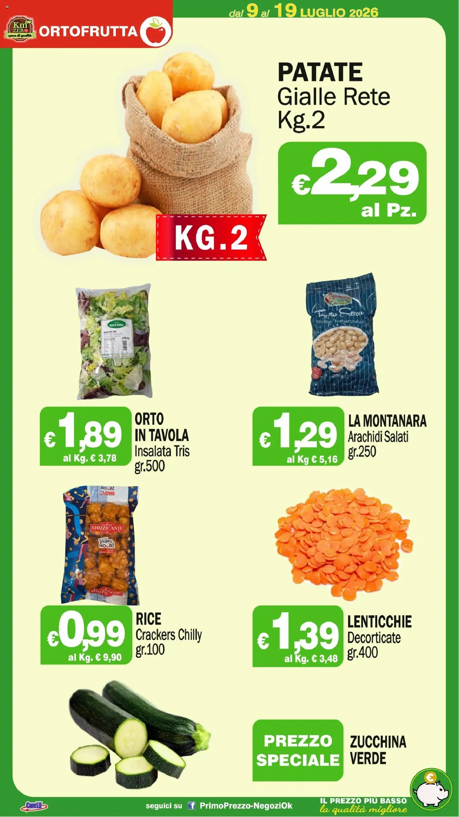 Volantino Primo Prezzo del 09/07/2026 | Pagina: 34