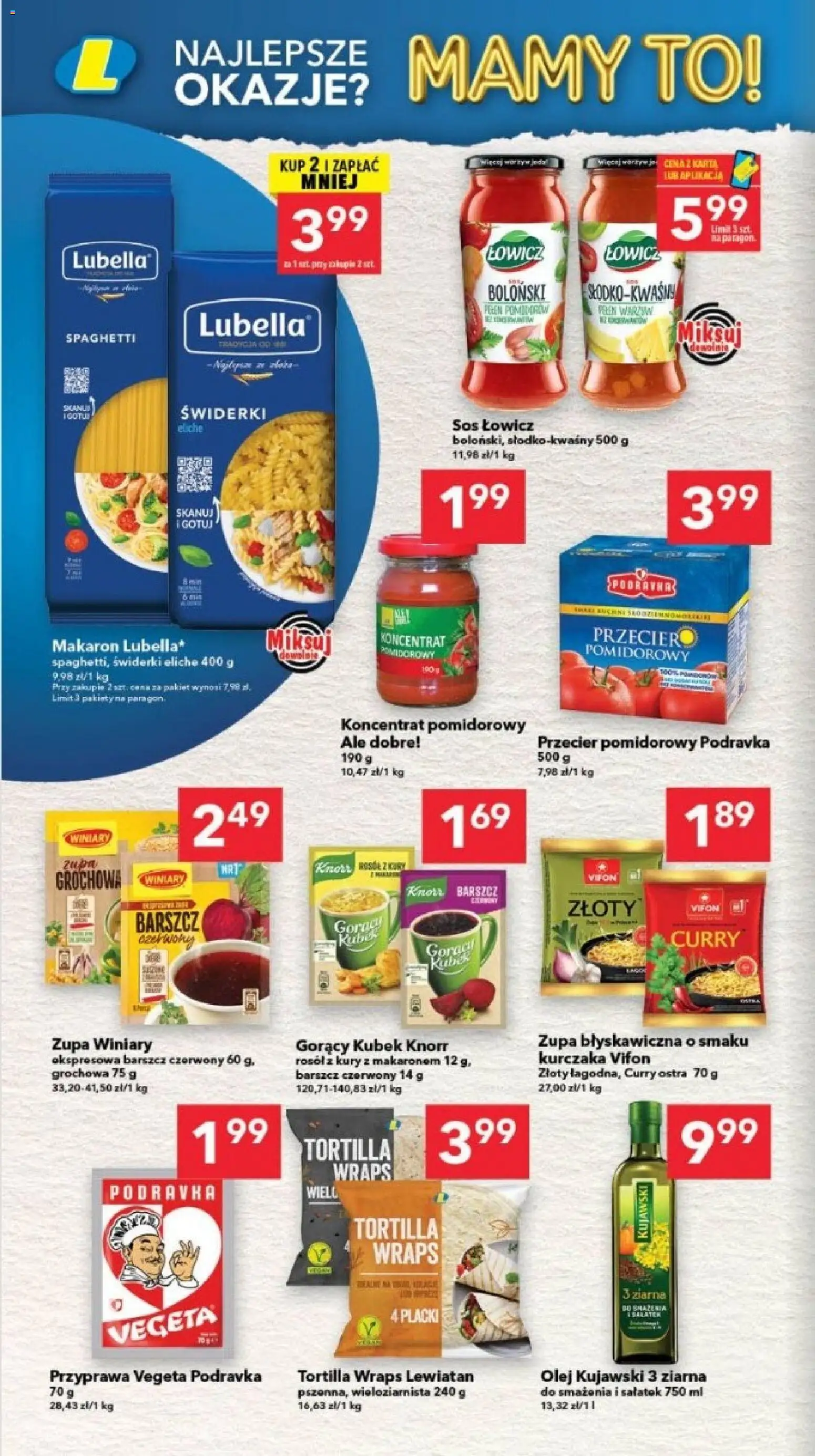 Lewiatan gazetka - Szczecin od 21.05.2026 | Strona: 12 | Produkty: Curry, Tortilla, Olej kujawski, Olej