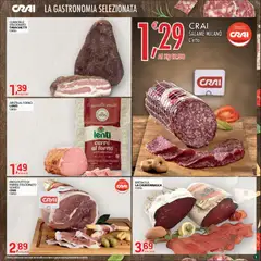 Anteprima del volantino CRAI volantino Grosio valido a partire dal 03/09/2026 | Pagina: 5 | Prodotti: Prosciutto di Parma, Maiale, Bresaola, Lenti
