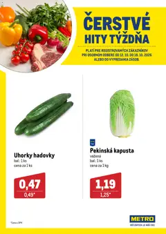 Metro leták platný od 12.10.2026