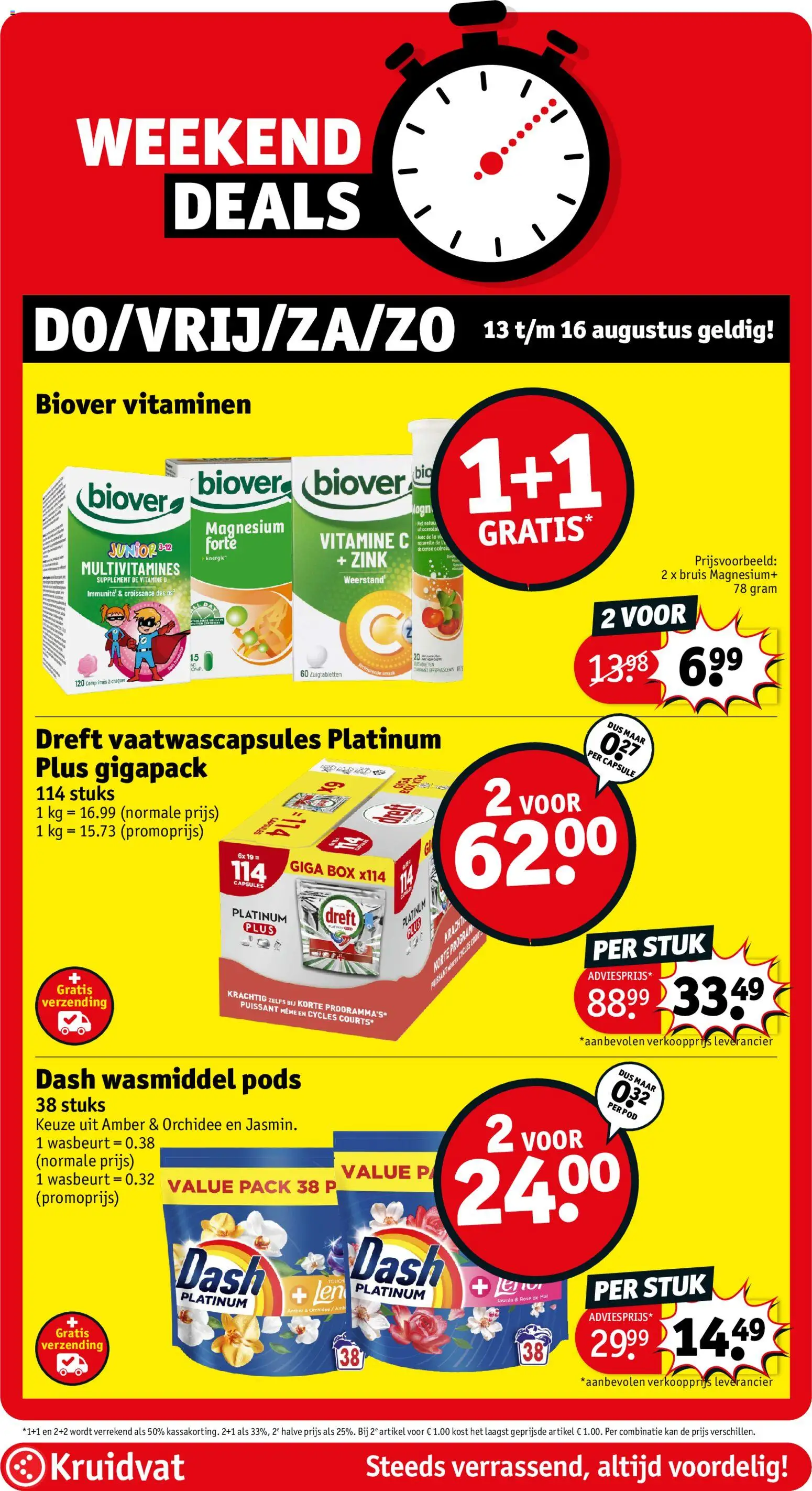 {H1} | Pagina: 14 | Producten: Vaatwascapsules, Box, Vitamine D, Capsule