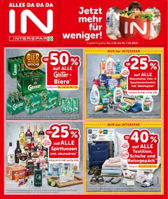 Interspar Broschüre ab 01.10.2026 gültig