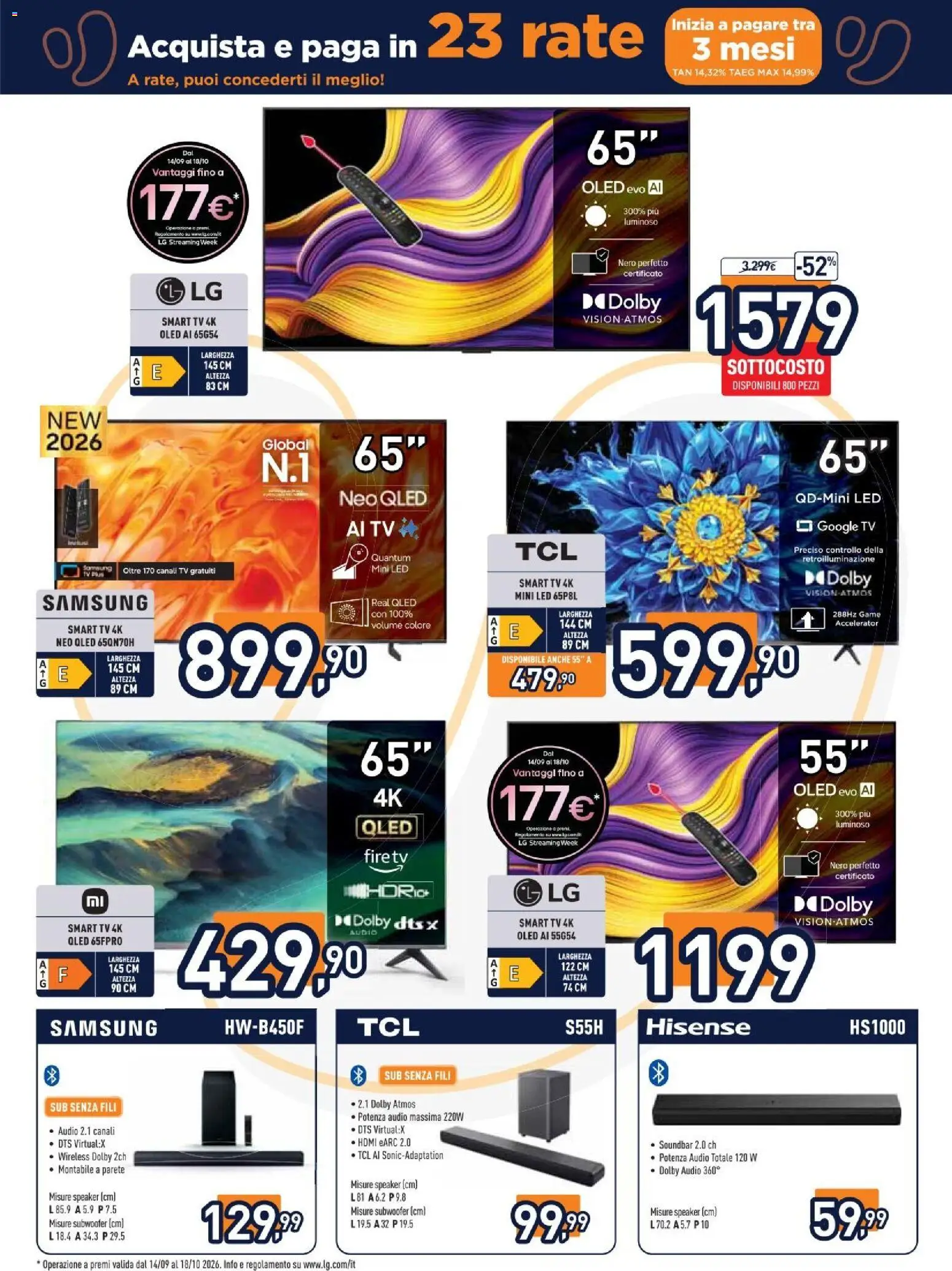 Volantino Unieuro del 02/10/2026 | Pagina: 3