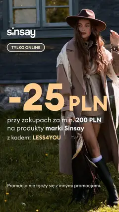 Pogląd oferty "Sinsay gazetka" - ważna od 20.10.2026