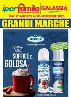 Anteprima del volantino Famila volantino Iper Grandi Marche valido a partire dal 27/08/2026
