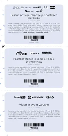 Baby center katalog akcije – veljaven od 25.05.2026 | Stran: 36 | Izdelki: Video