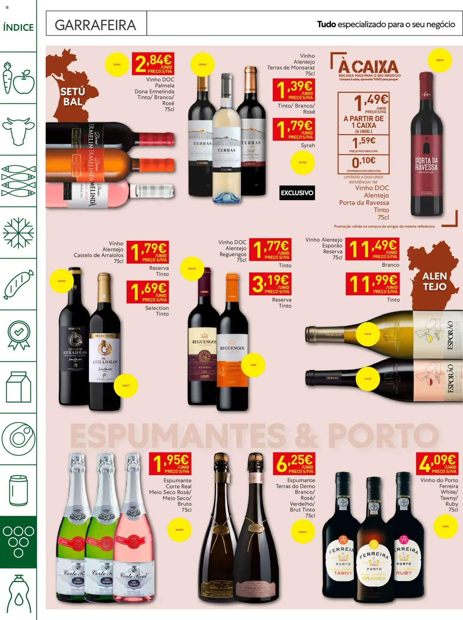 Recheio Horeca │ válido de 26.05.2026 | Página: 24 | Produtos: Porta, Espumante, Caixa, Vinho