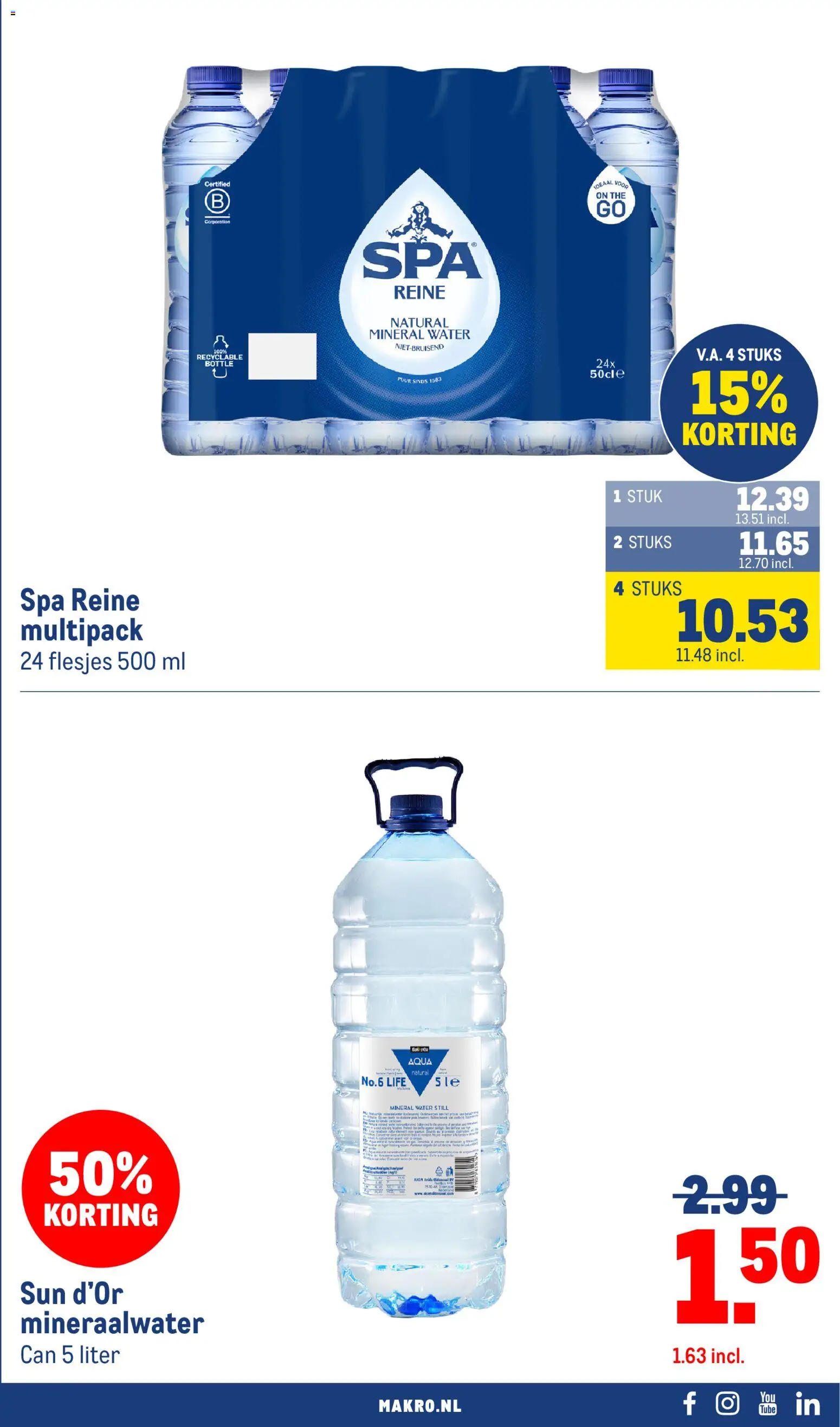 {H1} | Pagina: 103 | Producten: Water, Mineraalwater