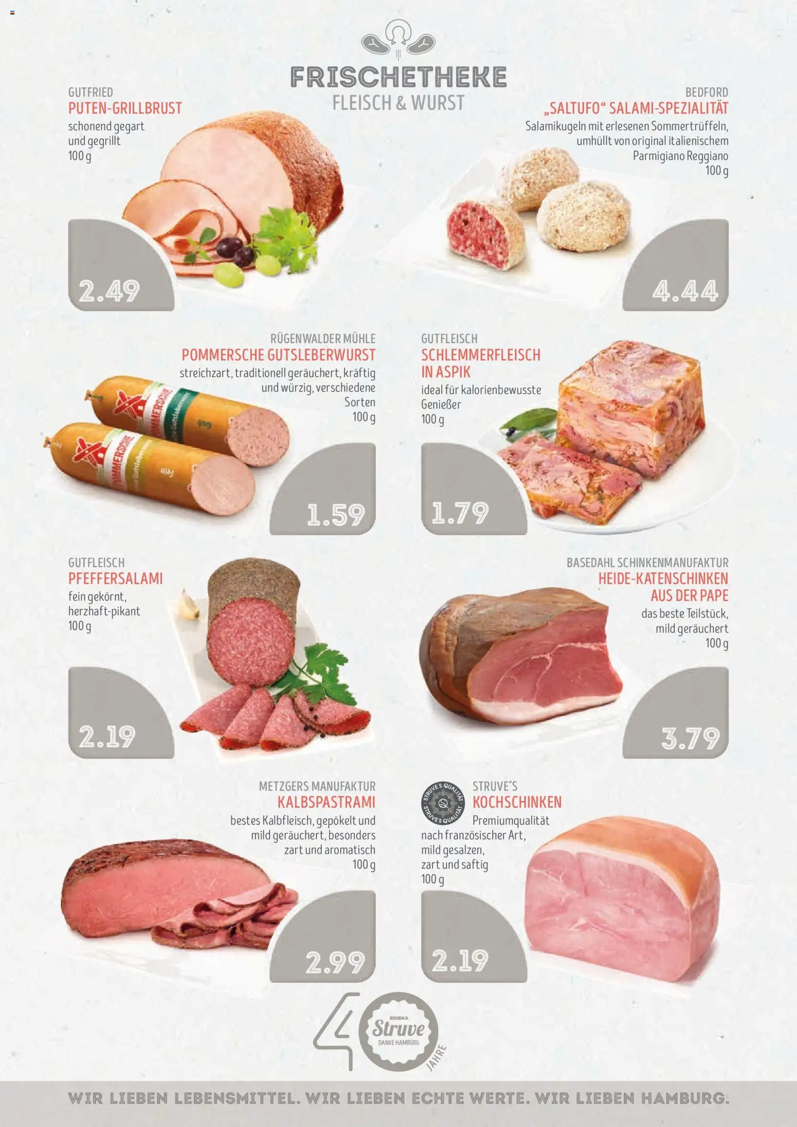 Edeka Struve Prospekt – gültig ab 08.06.2026 | Seite: 7 | Produkte: Mühle, Wurst, Fleisch