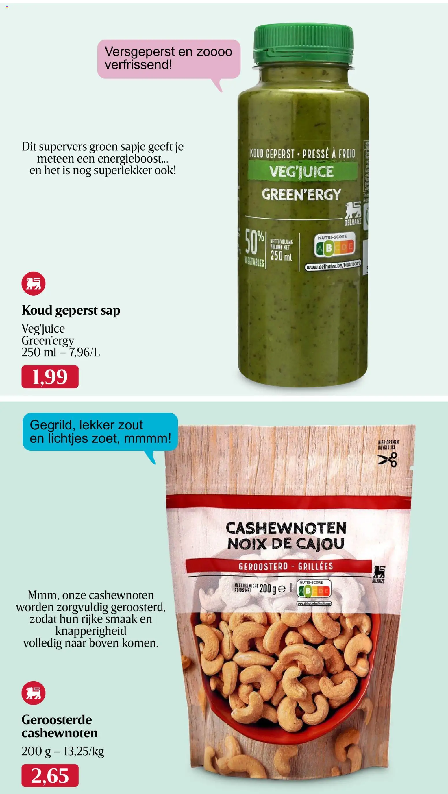 {H1} | Pagina: 43 | Producten: Sap, Zout, Cashewnoten
