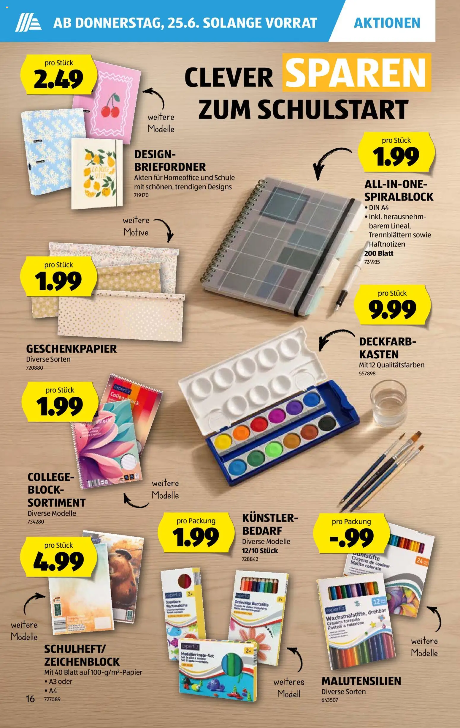 Aldi aktionen – gültig ab 25.06.2026 | Seite: 16