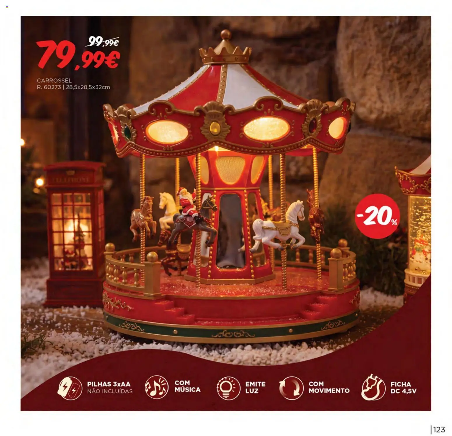 Espaço Casa Catálogo de Natal 2026 │ válido de 06/10/2026 | Página: 123 | Produtos: Pilhas