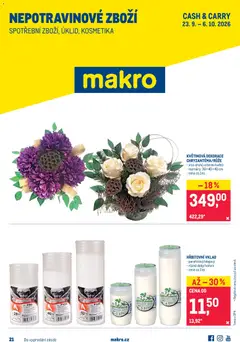 Náhled letáku Makro leták - Nepotravinové zboží od 23.09.2026