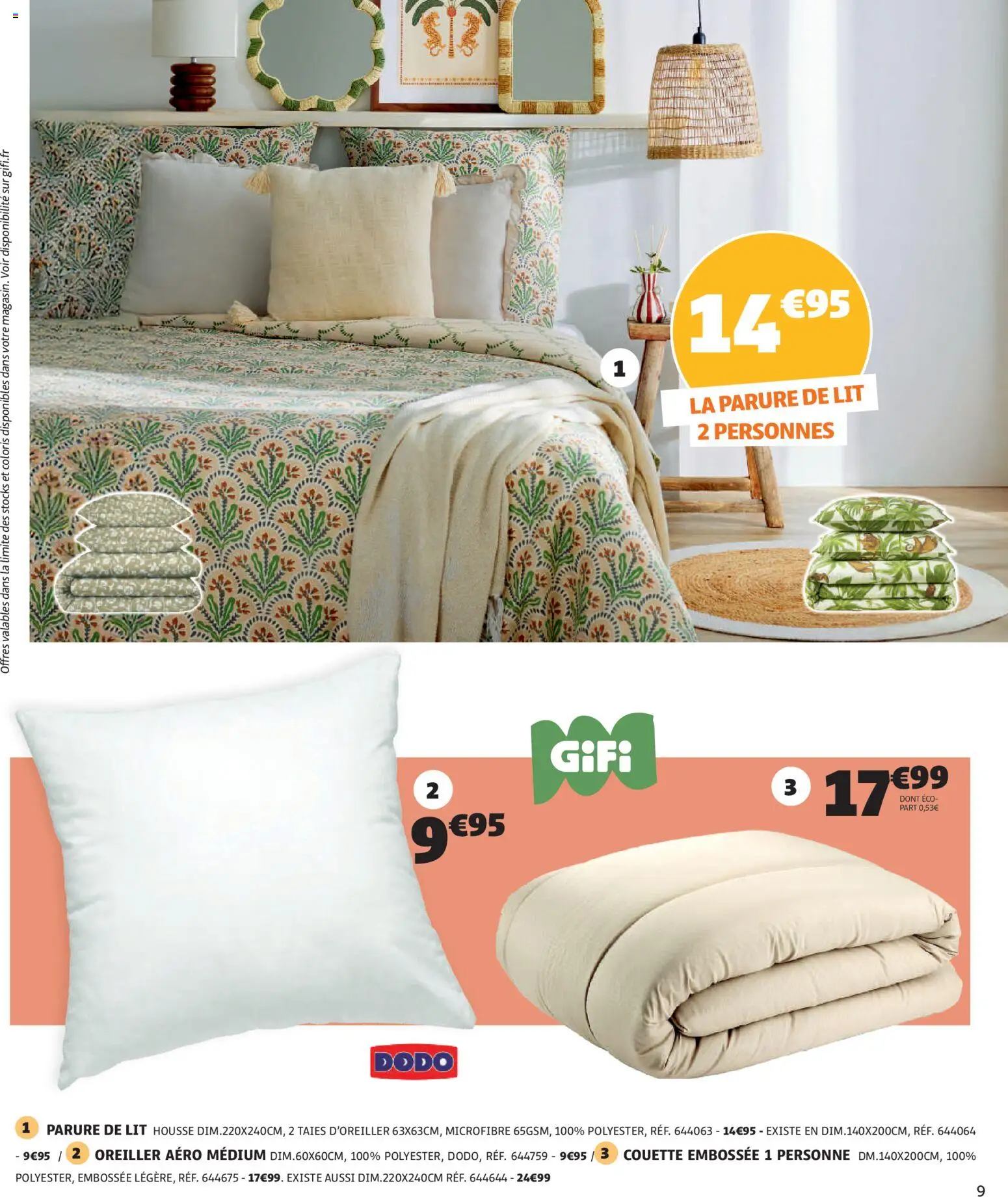 {H1} | Page: 7 | Produits: Parure de lit, Lit, Oreiller, Couette