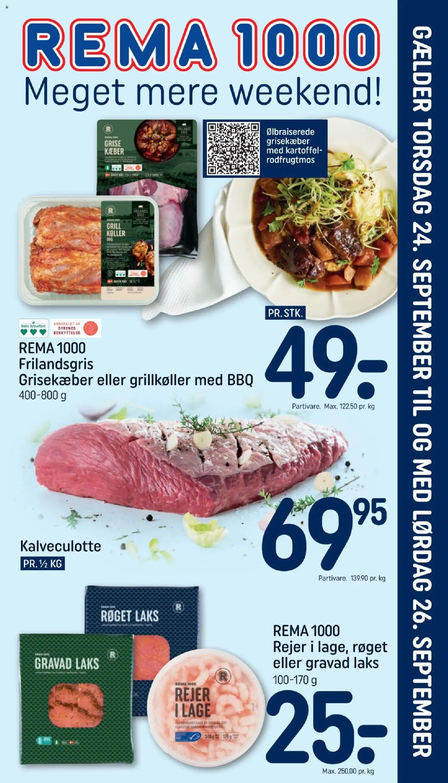 Rema 1000 tilbudsavis – gyldig fra 24/09/2026 | Side: 1
