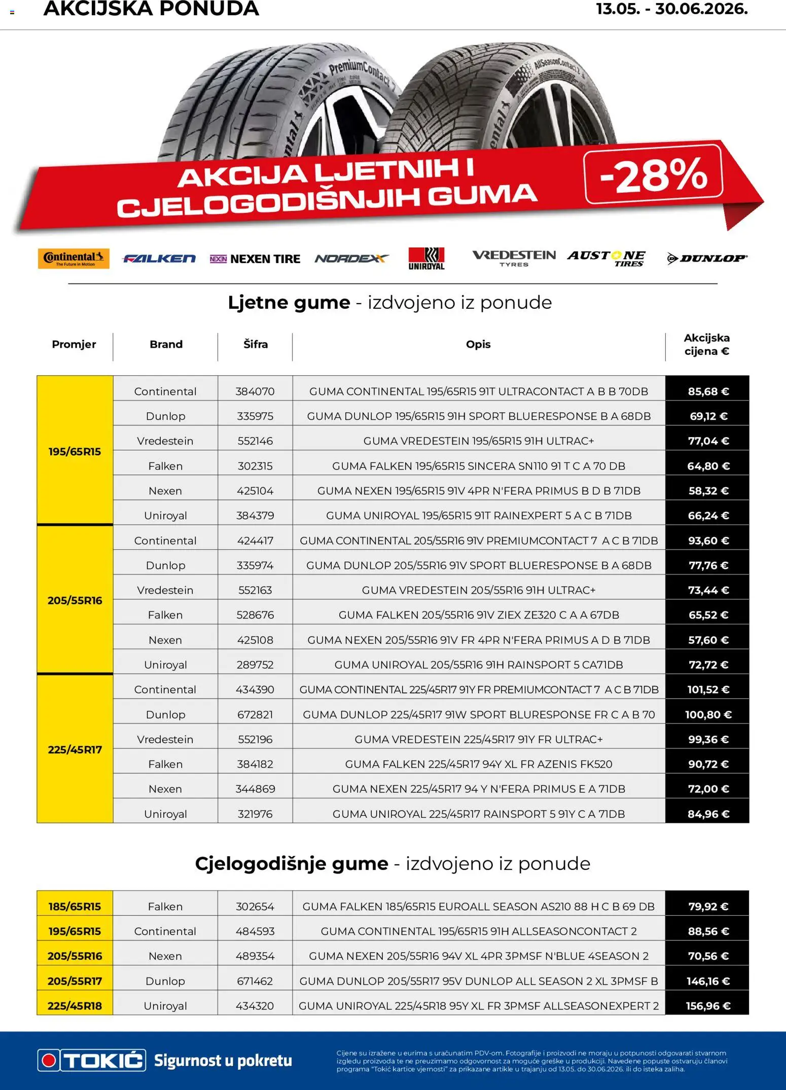 Tokić katalog | vrijedi od 13.05.2026 | Stranica: 2